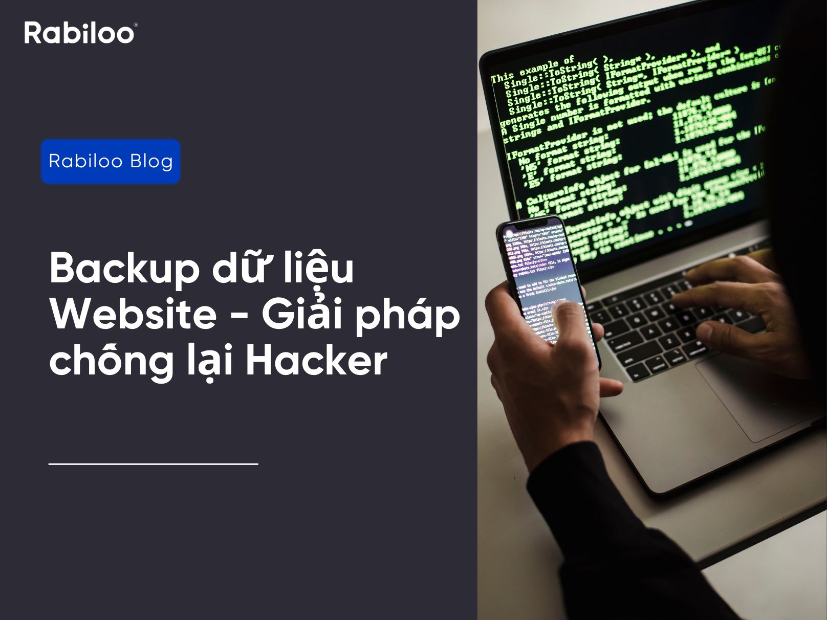 Backup dữ liệu website - Giải pháp chống lại hacker