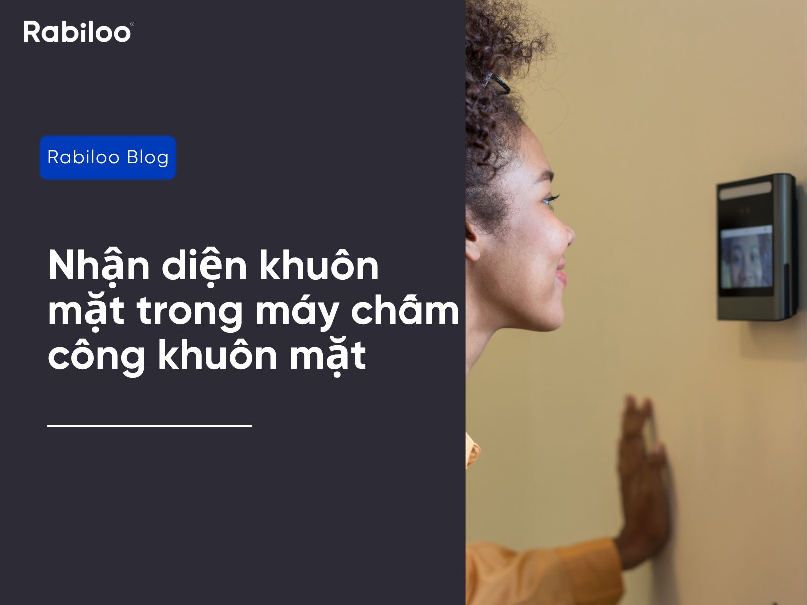 Nhận diện khuôn mặt trong máy chấm công khuôn mặt