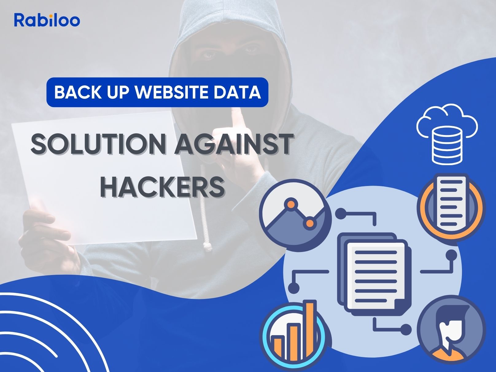 Backup website data - Solution against hackers