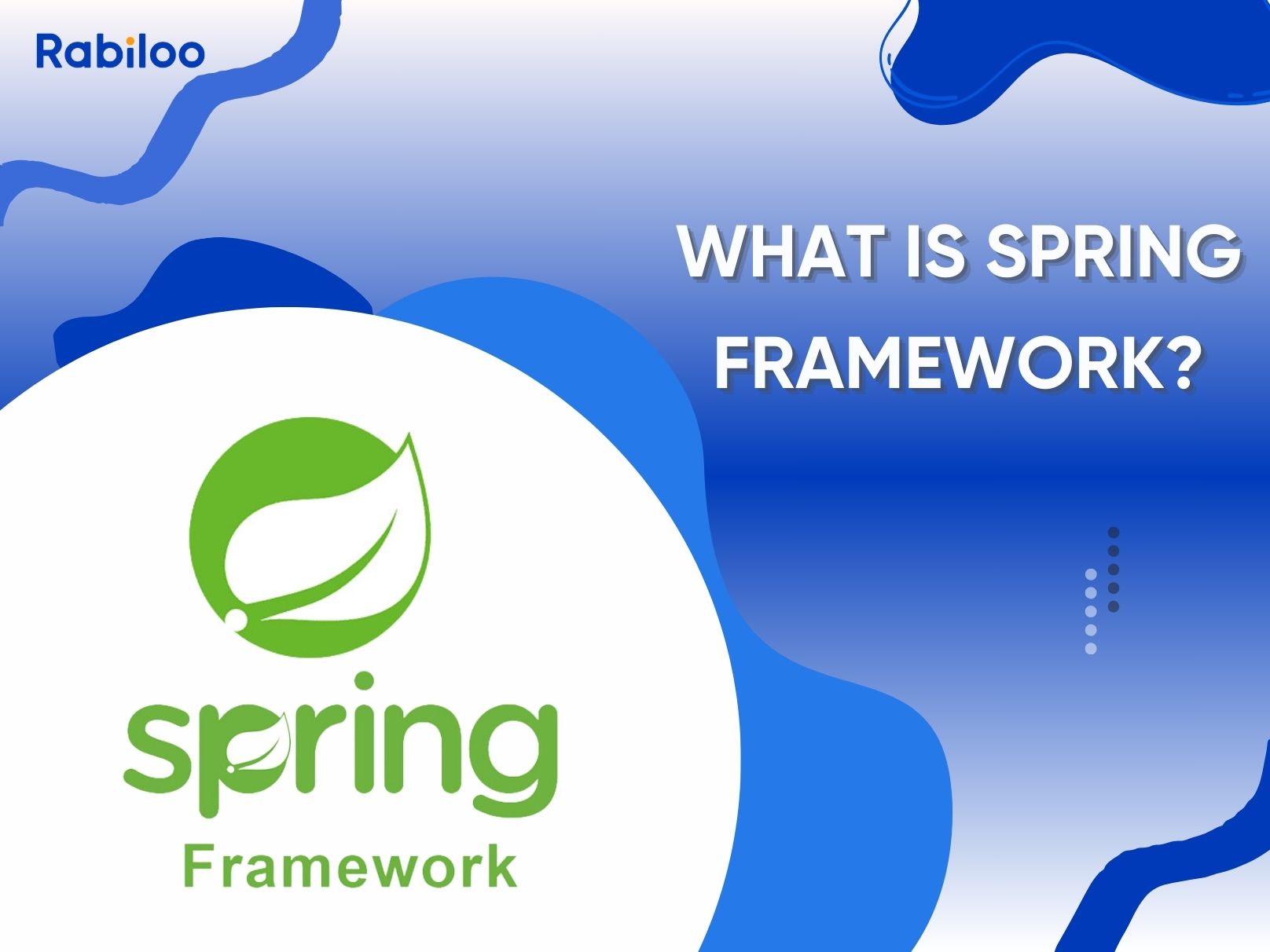 What is Spring Framework, and why should it be used for web application development?
