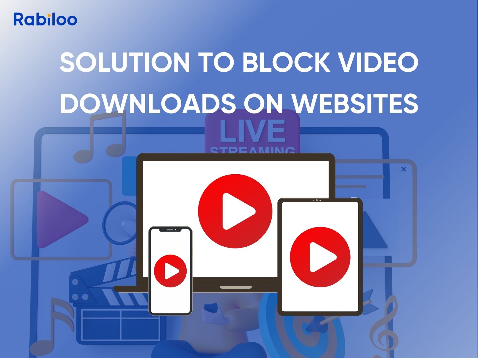 Solution to block video downloads on websites
