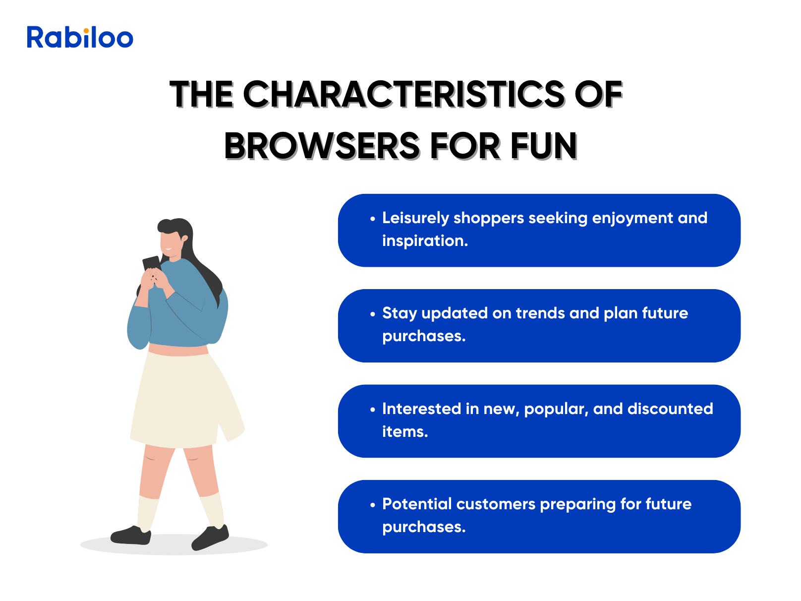 The characteristics of the browsers for fun