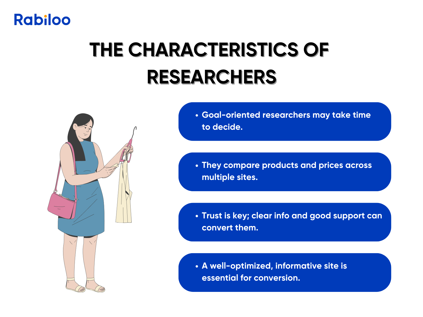 The characteristics of the researchers