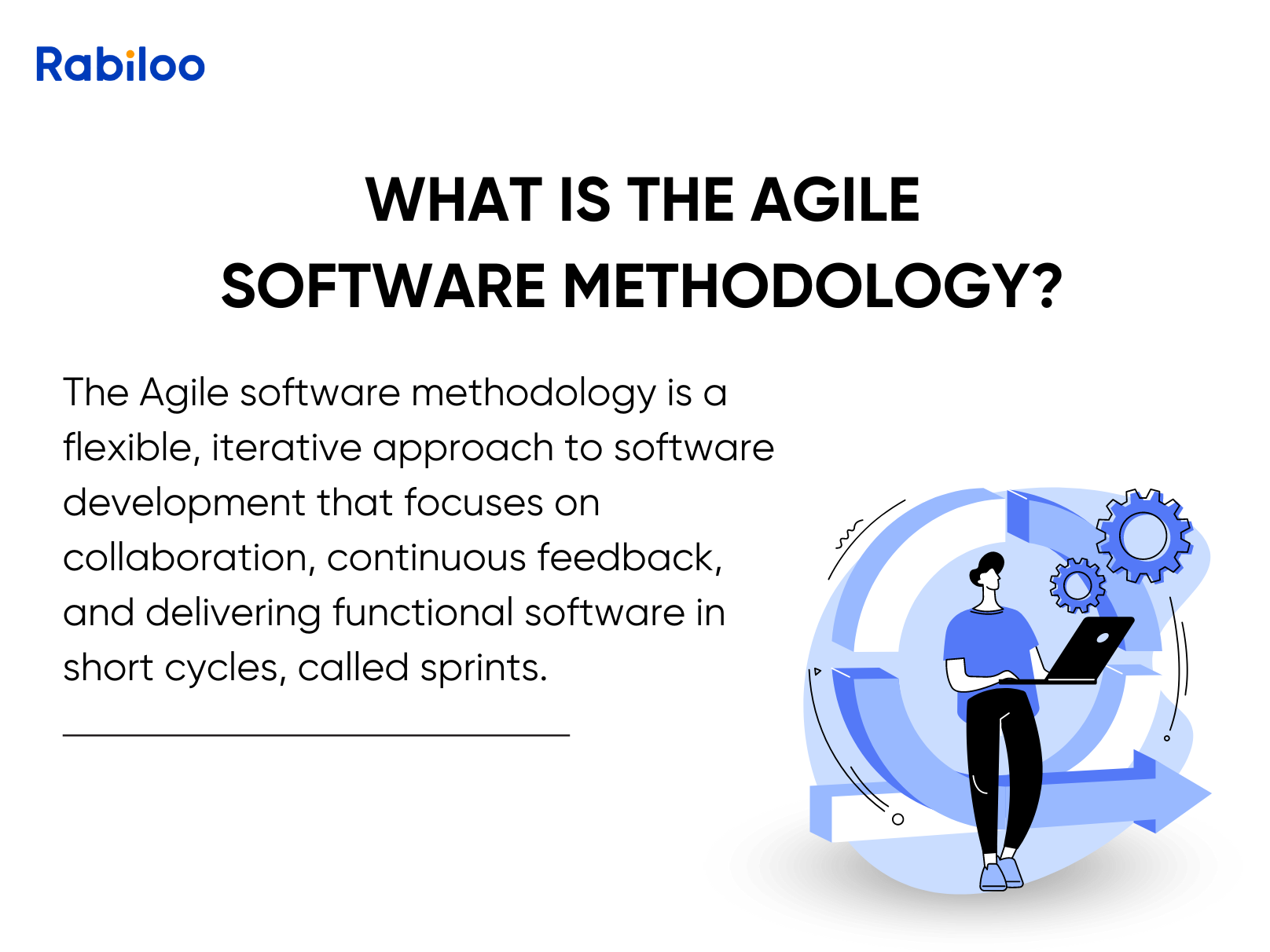 The definition of agile software methodology