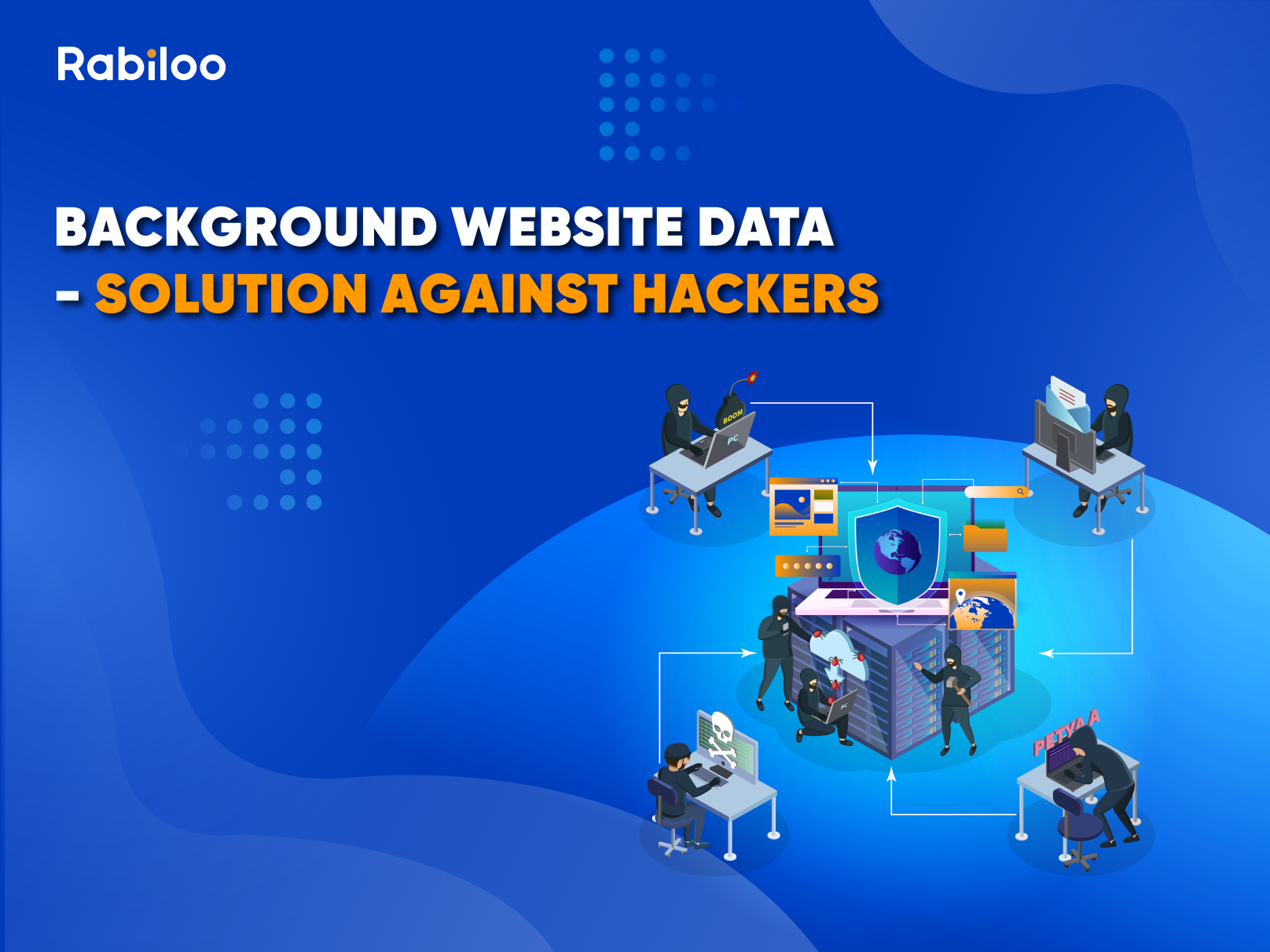 Backup website data - Solution against hackers