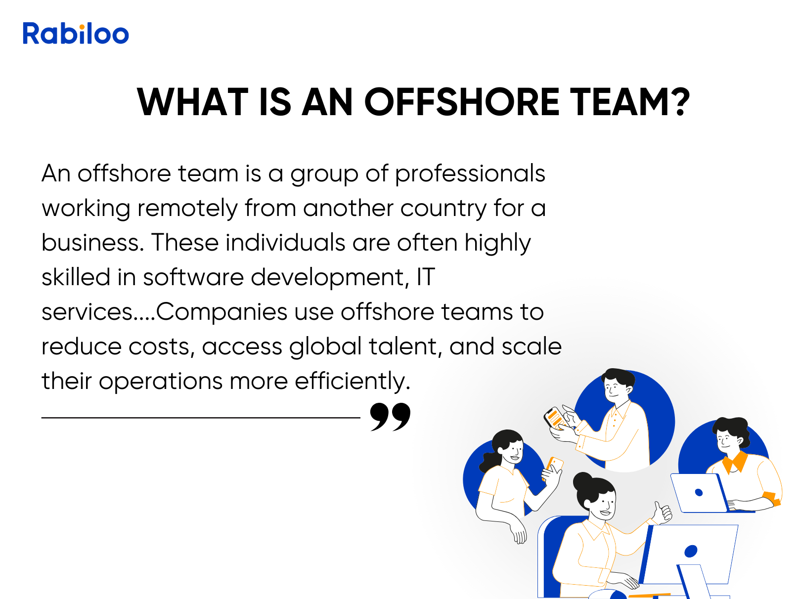 What Is an offshore team?