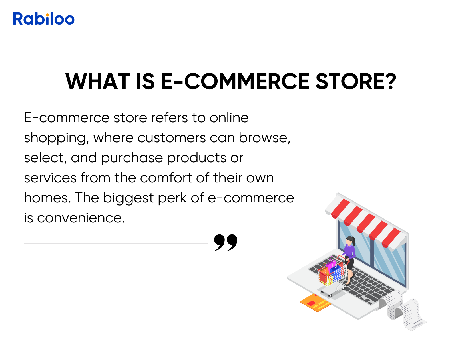 E-commerce store