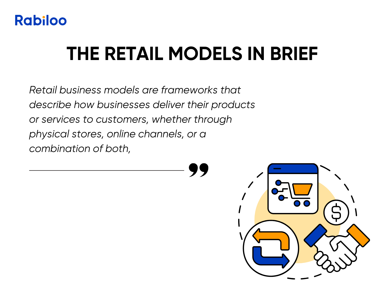 The retail models in brief