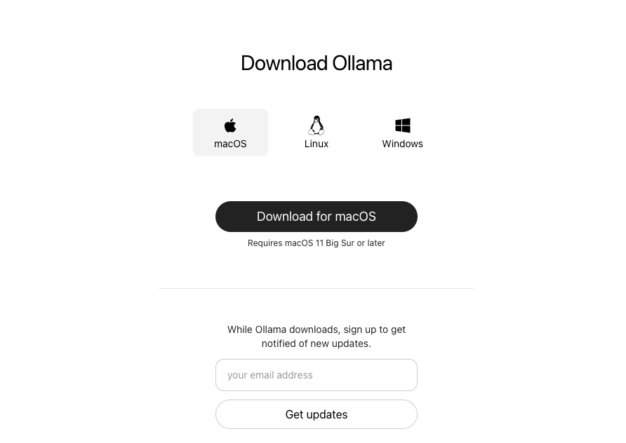 Ollamaのインストール方法