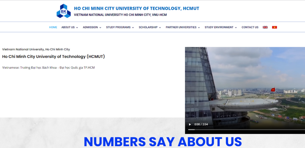 ホーチミン市工科大学ウエブサイト
