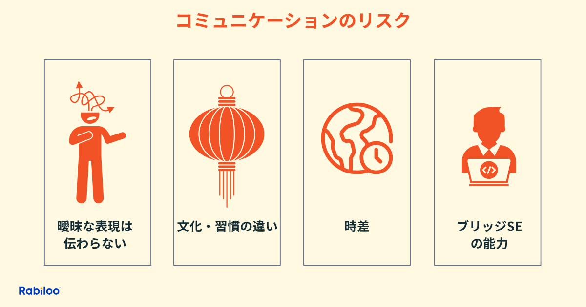 オフショア開発コミュニケーションのリスク