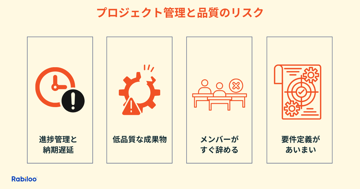 オフショア開発、品質管理のリスク