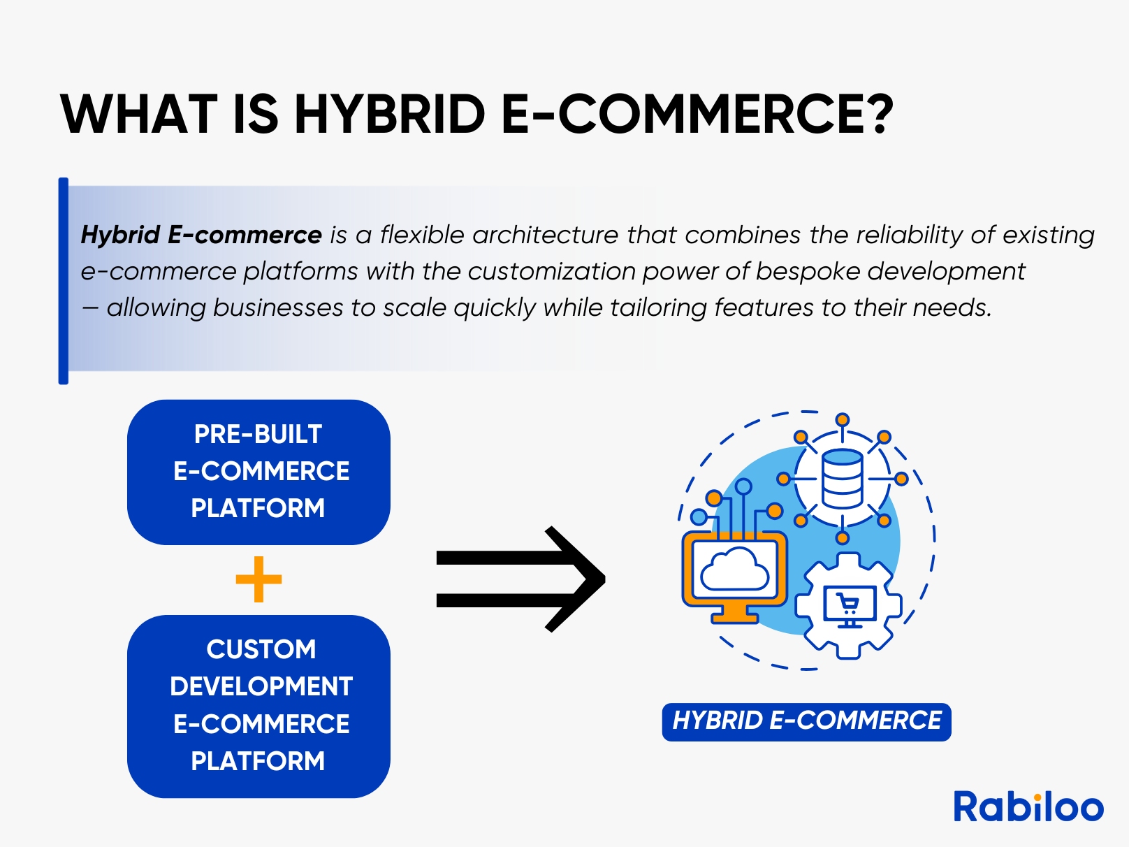 Hybrid E-commerce's definition