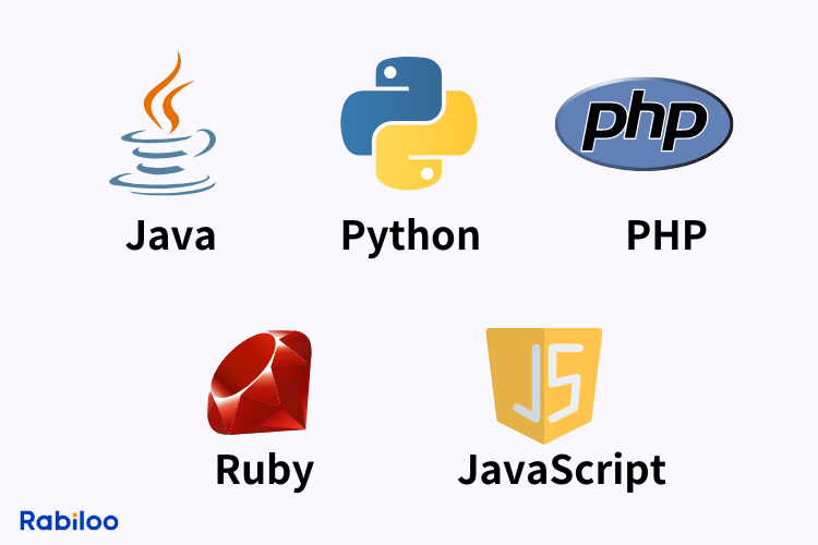 Webアプリ開発に使用される言語（バックエンド）