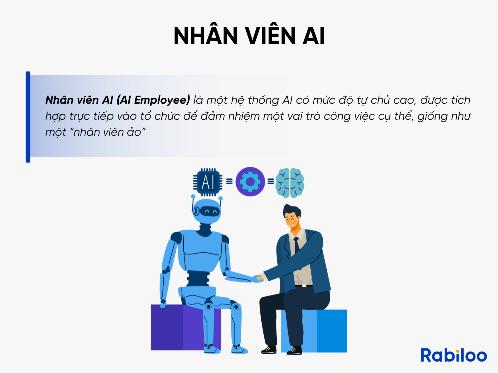 Nhân viên AI được phát triển để đồng hành cùng con người trong công việc 