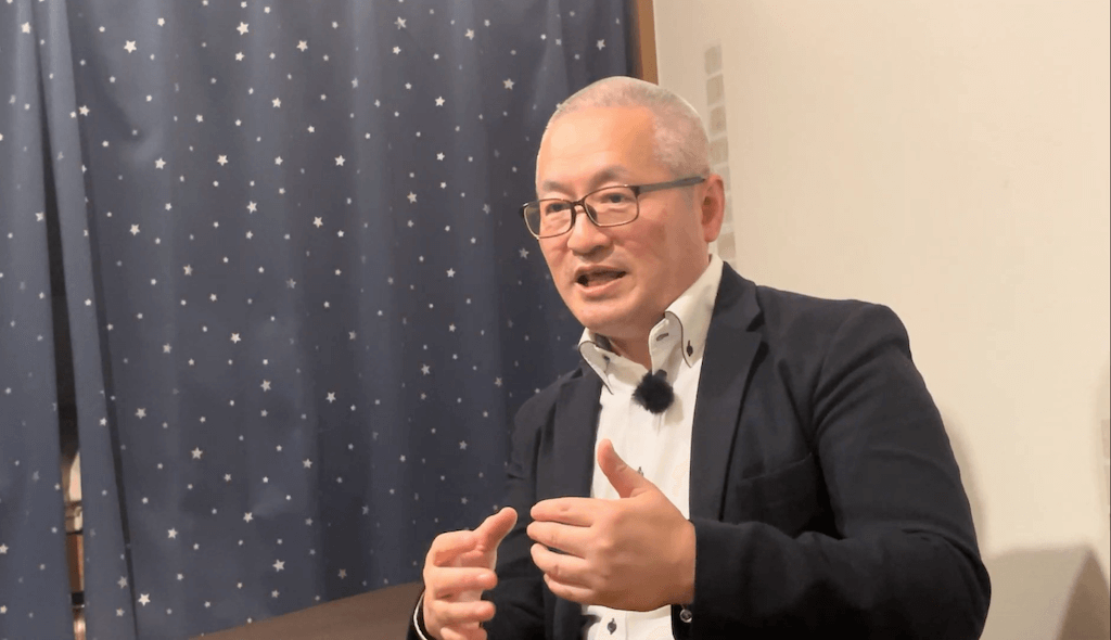 もみ徳代表、高健さんがRabilooと開発したもみ徳アプリについて語る