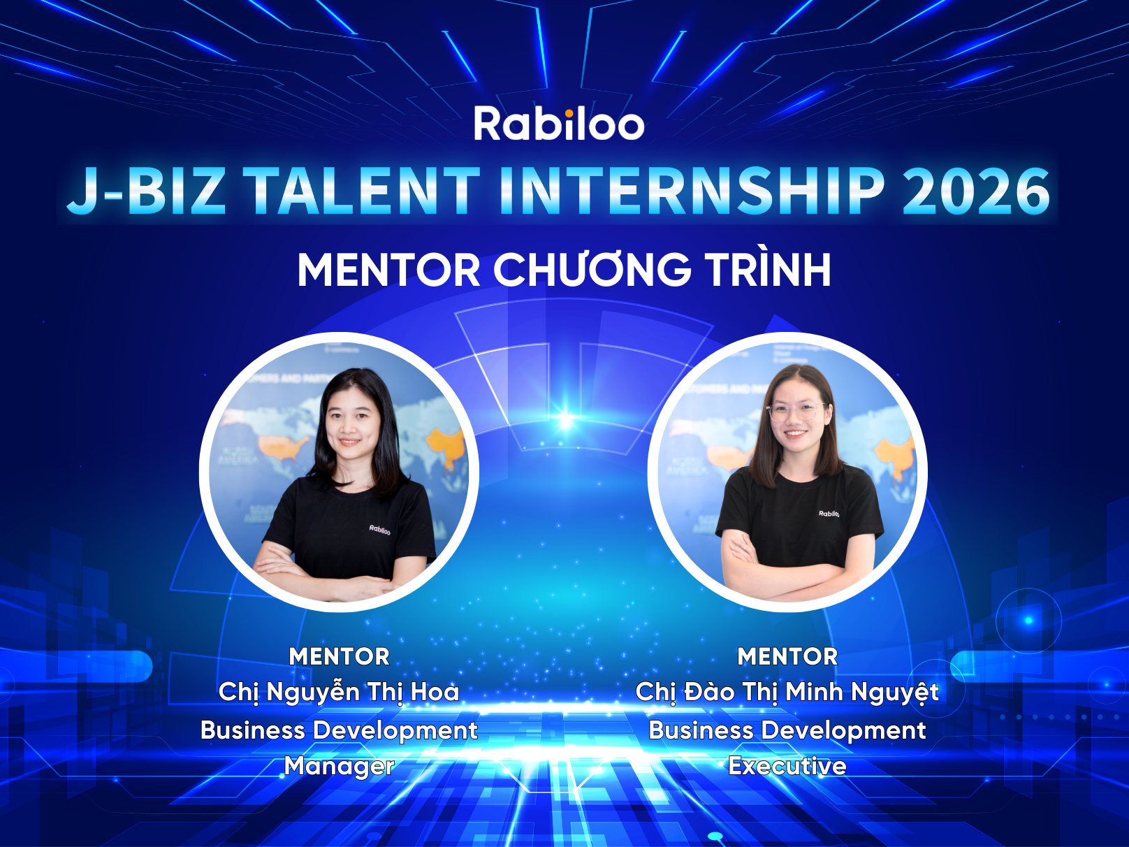 Đội ngũ mentor đồng hành cùng chương trình J-BIZ TALENT INTERNSHIP 2026