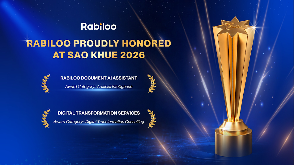 Rabiloo Shines at Sao Khue Awards 2026 and Vietnam Digital Solution Map